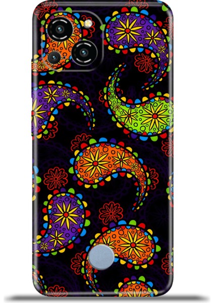 Reeder S23 Pro Max Kılıf Esnek Silikon Kamera Koruma 4K Desenli Özel Tasarım - Hint Sanati