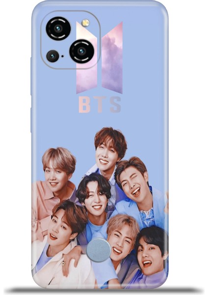 Reeder S23 Pro Max Kılıf Esnek Silikon Kamera Koruma 4K Desenli Özel Tasarım - Bts Kpop
