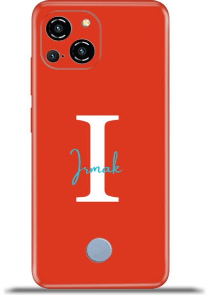 Reeder S23 Pro Max Kılıf Silikon Esnek Kamera Koruma Kişiye Özel Isim Harf Zao Kırmızı - I