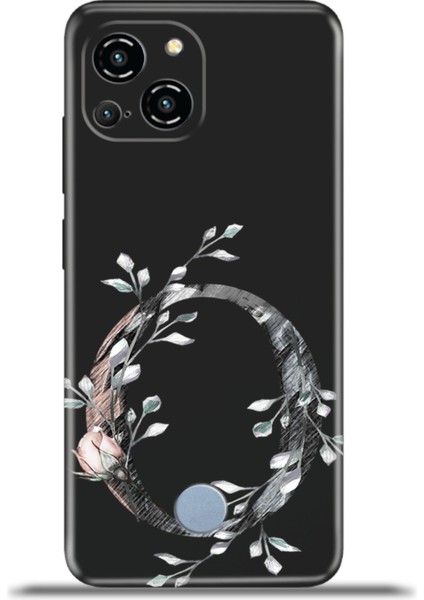 Reeder S23 Pro Max Kılıf Esnek Silikon Kamera Koruma Kişiye Özel Harfler Flora - O Harfi