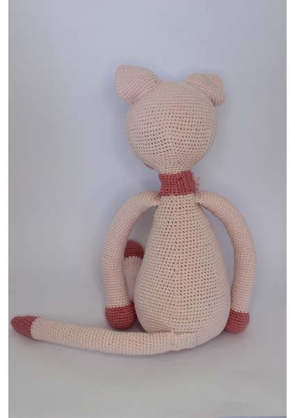 Ilgaz Shop Design Amigurumi Organik Pembe Sevimli Zürafa