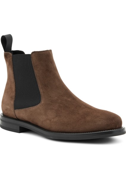 Kadın Bot 98A3 Frau Waxy Ankle Boot Cacao