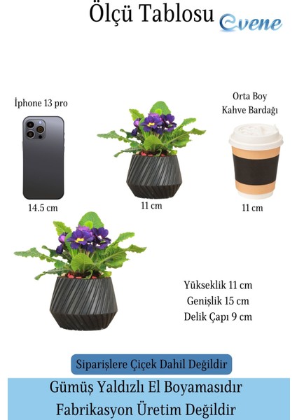 Çiçek Saksısı Beton Saksı Model Dişli fiyatları