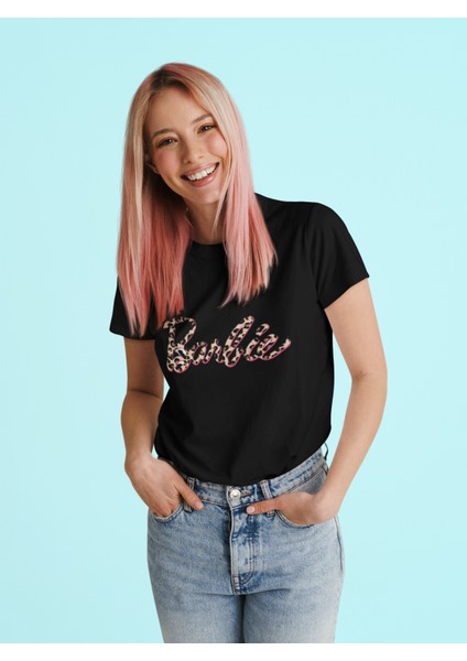 Leopar Barbie Baskılı Oversizet-Shirt fiyatları