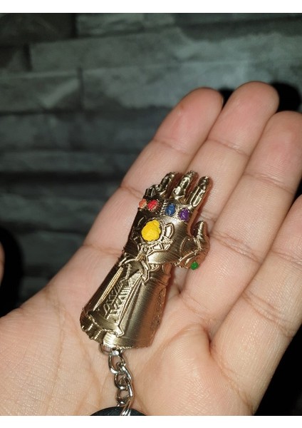 Thanos Sonsuzluk Eldiveni Anahtarlık- 3D Infinity Gauntlet