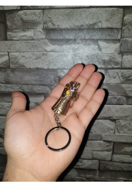 Thanos Sonsuzluk Eldiveni Anahtarlık- 3D Infinity Gauntlet