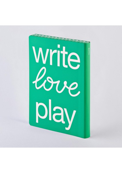 L Write Love Play Noktalı Defter