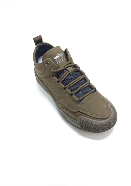 Haki Yeşil Deri Erkek Sneaker Ayakkabı fiyatları