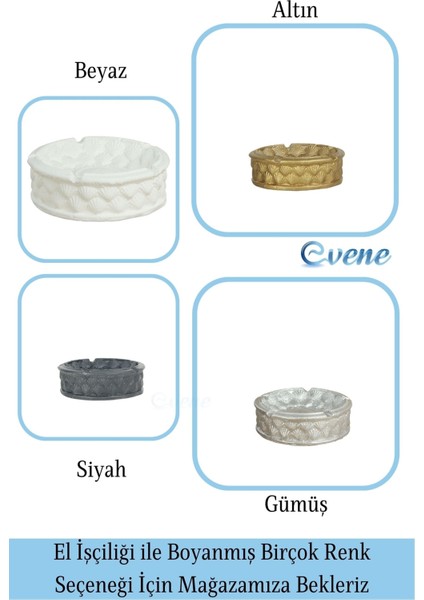 Küllük Kül Tablası Dekoratif Küllük Istiridye Model