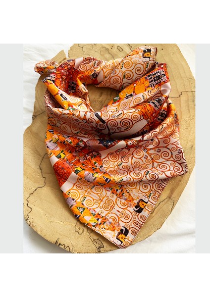 Tree Of Life Desenli Fular 55 Cm*55 Cm modelleri