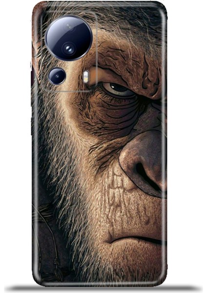 Xiaomi Mi 13 Lite Kılıf Esnek Silikon Kamera Koruma 4K Desenli Özel Tasarım - Cesar