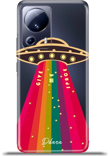 Xiaomi Mi 13 Lite Kılıf Silikon Esnek Kamera Koruma Kişiye Özel Isim - Give Me