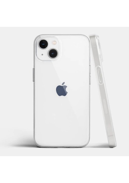 iPhone 15 Kılıf Kamera Korumalı Silikon Şeffaf Arka Kapak