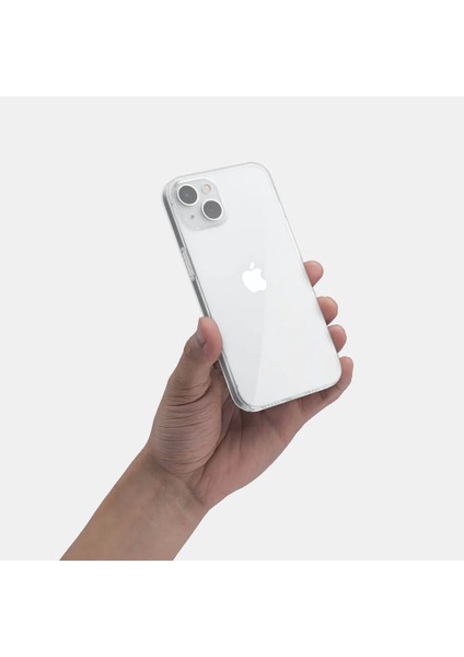 iPhone 15 Kılıf Kamera Korumalı Silikon Şeffaf Arka Kapak