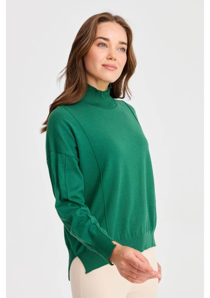 Kadın Nervürlü Bluz 22157 Benetton indirimleri