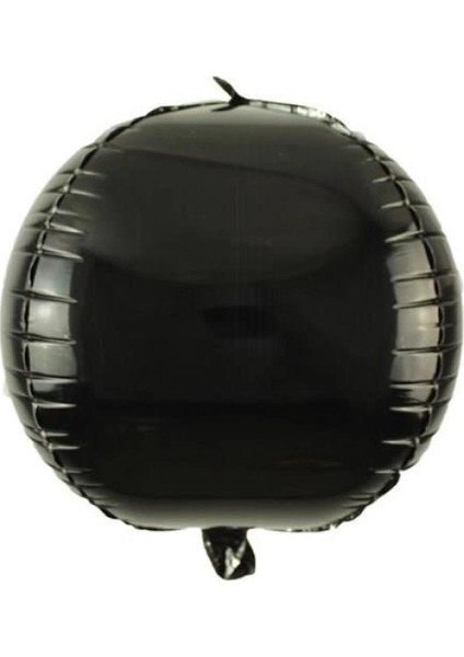 Küre Folyo Balon Siyah