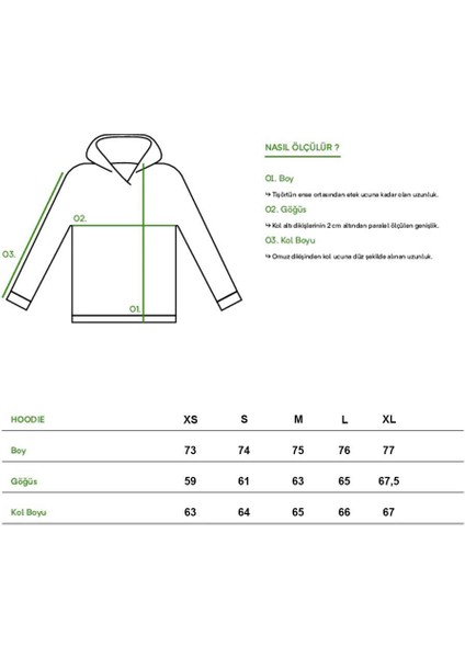 Oversize Unisex Basic Hoodie modelleri