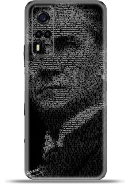 Vivo Y53S Kılıf Esnek Silikon Kamera Koruma 4K Desenli Özel Tasarım - Gençliğe Hitabe
