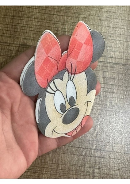 10X9 cm Minnie Mause Arma Yama Dikiş Hobi Aksesuarı Aplike