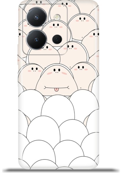 Vivo Y36 4g Kılıf Esnek Silikon Kamera Koruma 4K Desenli Özel Tasarım - Konsey Toplantısı