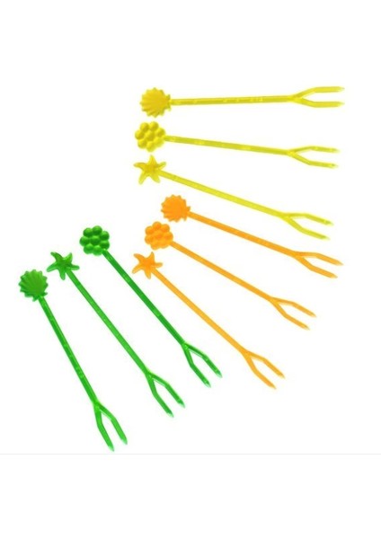 Cips Çatalı Renkli ( 1000'LI x 15 Paket )