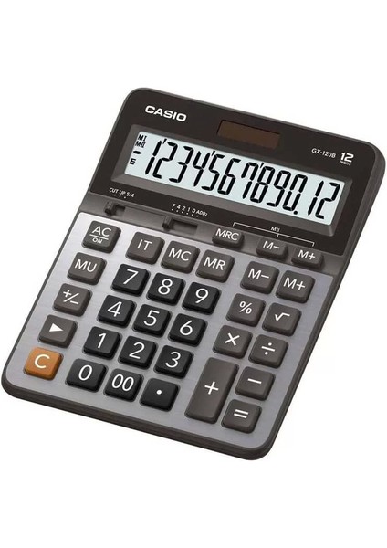 G x 120B 12 Hane Pilli + Güneş Enerjili Hesap Makinesi