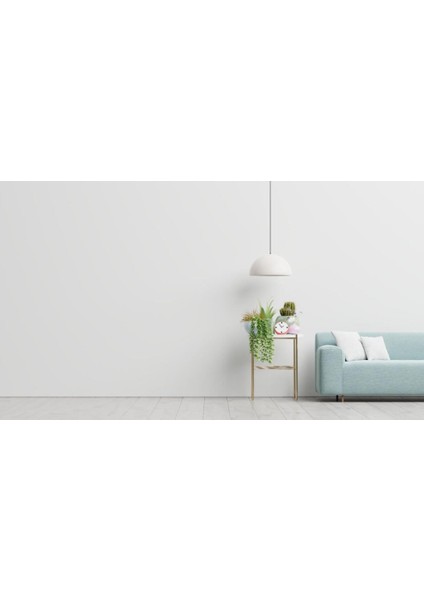 Modern Beyaz Oda,mutfak,genç Odası Için 1XE27 Duylu Tekli Metal Sarkıt Avize ÇAP:30CM
