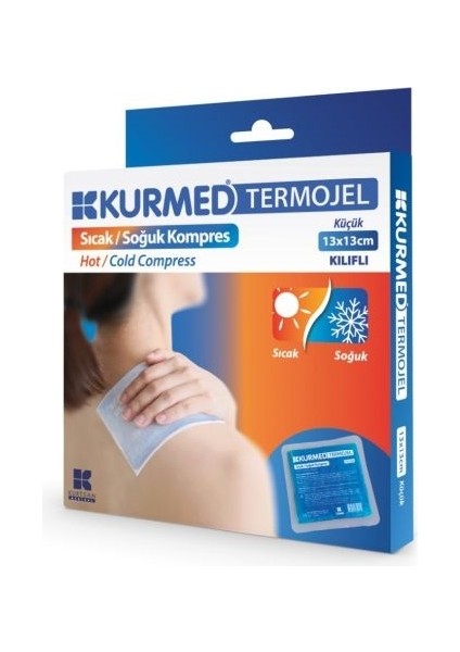 Termojel Sıcak Soğuk Kompres 13 cm x 13 cm - Kılıflı