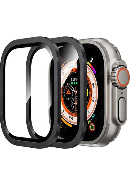 Apple Watch Ultra 1/2 49MM Hd Ekran Koruyucu Anti Çizilmeye Dayanıklı Metal Koruma