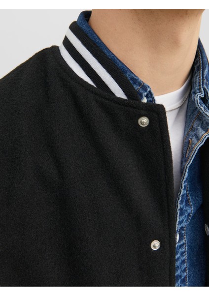 Jack & Jones Erkek Yünlü Bomber Ceket - 12236161