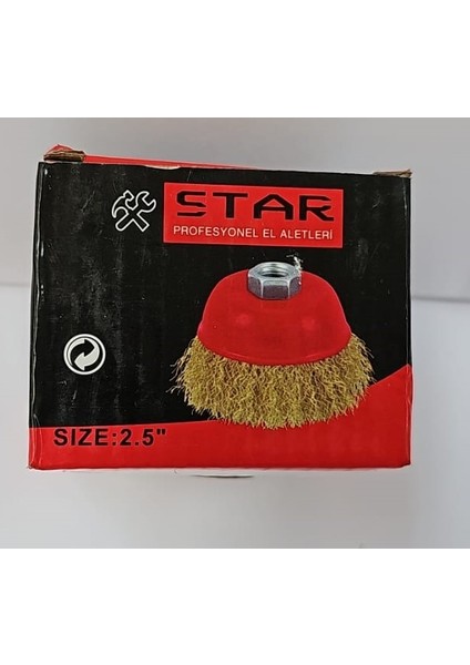 Saçaklıçanak Tel Fırça 2.5 Inç (63,5mm)