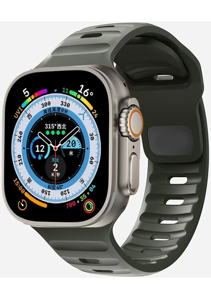 Apple Watch 38 40 41  mm Yumuşak Silikon Spor Ayarlanabilir Kordon