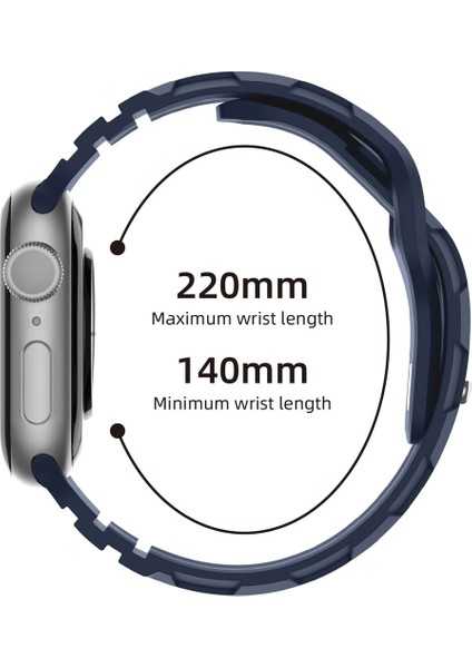 Apple Watch 38 40 41 mm Yumuşak Silikon Spor Ayarlanabilir Kordon