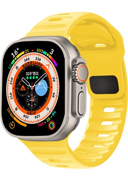 Apple Watch 38 40 41 mm Yumuşak Silikon Spor Ayarlanabilir Kordon