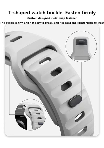 Apple Watch 38 40 41 mm Yumuşak Silikon Spor Ayarlanabilir Kordon