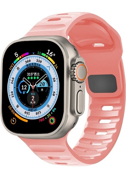 Apple Watch 38 40 41 mm Yumuşak Silikon Spor Ayarlanabilir Kordon