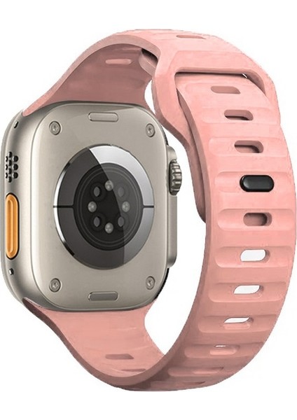 Apple Watch 38 40 41 mm Yumuşak Silikon Spor Ayarlanabilir Kordon