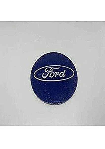 56 mm Jant Göbek Stıcker (Lacivert-Gümüş)