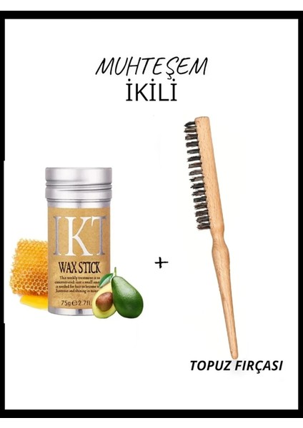 Stick Wax ve Topuz Fırçası