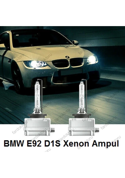 Bmw E92 E93 D1S Xenon Ampulü Photon 4300K