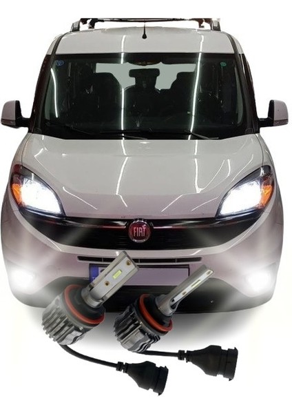Fıat Doblo 4 LED Xenon Sis Farı Ampulü H11 Photon Zero