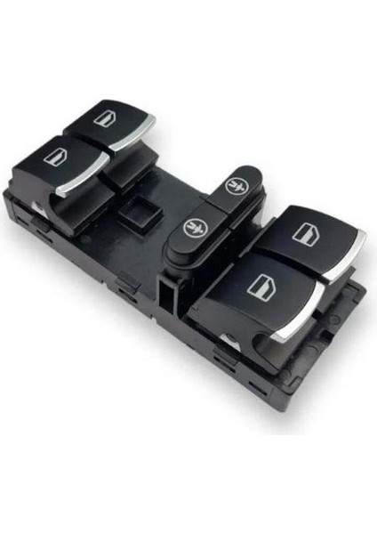 Dörtlü Cam Açma Düğmesi Krom Vw Touareg 2011-2014 7P6959857
