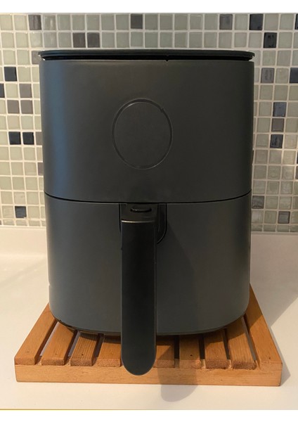 Ahşap Airfryer Altlığı Çok Amaçlı Yükseltici Izgara Stand