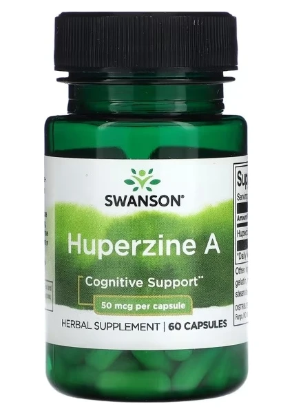 Huperzine A, 50 mcg, 60 Kapsül