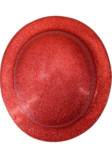 Simli Melon Şapka, 27CM x 7cm x 1 Adet - Kırmızı fırsatları