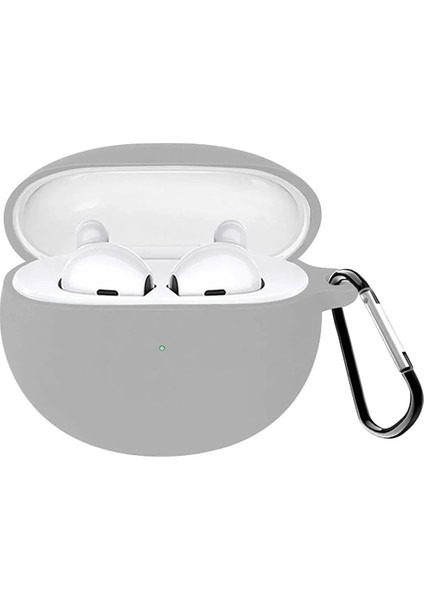 Oppo Enco Air 2 Uyumlu Silikon Kulaklık Kılıfı + Kancalı (Ürün Kulaklık Değildir)