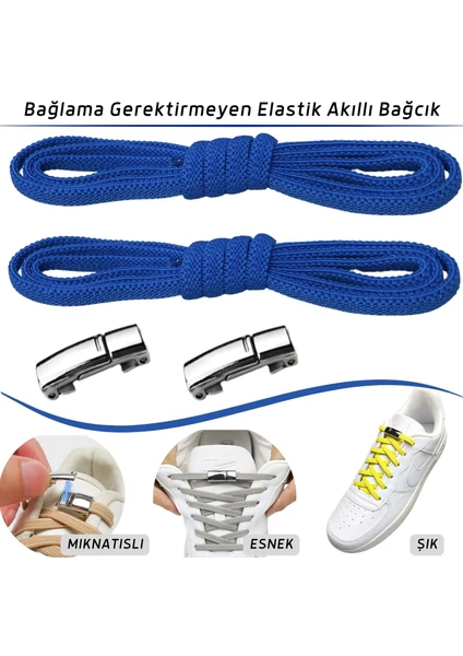 Palwin Takbırak Manyetik Elastik Bağcık, Çocuk, Yaşlı, Spor, Bot Için Lastikli Ayakkabı Bağcığı