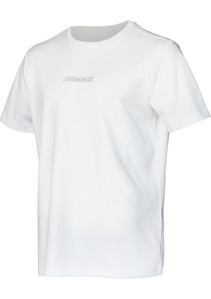 Hmlt Te Flex T Shirt Erkek Günlük Tişört 911687-9001 Beyaz