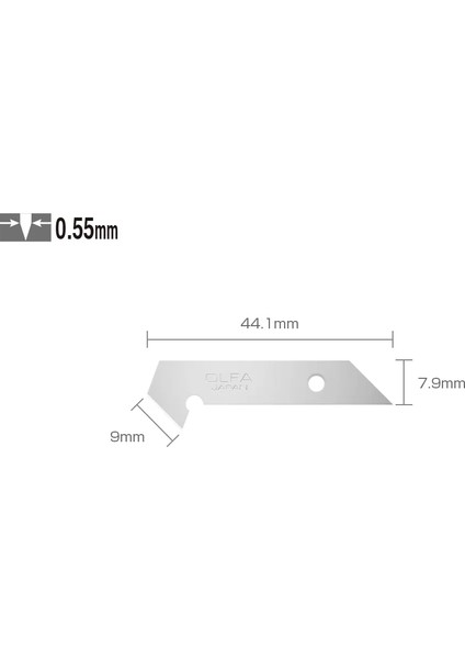 PB-450 Maket Bıçağı Yedeği (5'li)