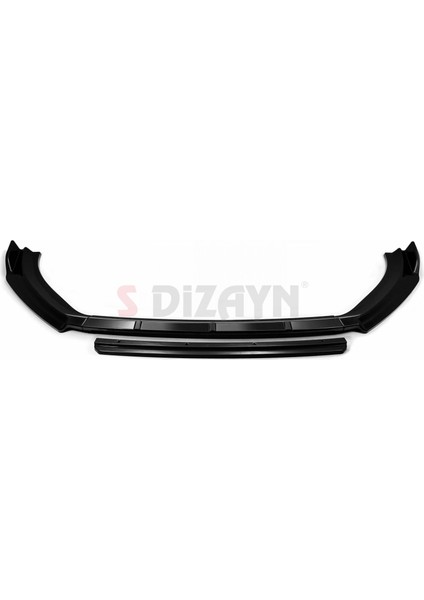 Volkswagen Golf 7 Abs Plastik Ön Tampon Alt Lip Siyah Ekli 4 Prç. 2013-2018 A+Kalite modelleri